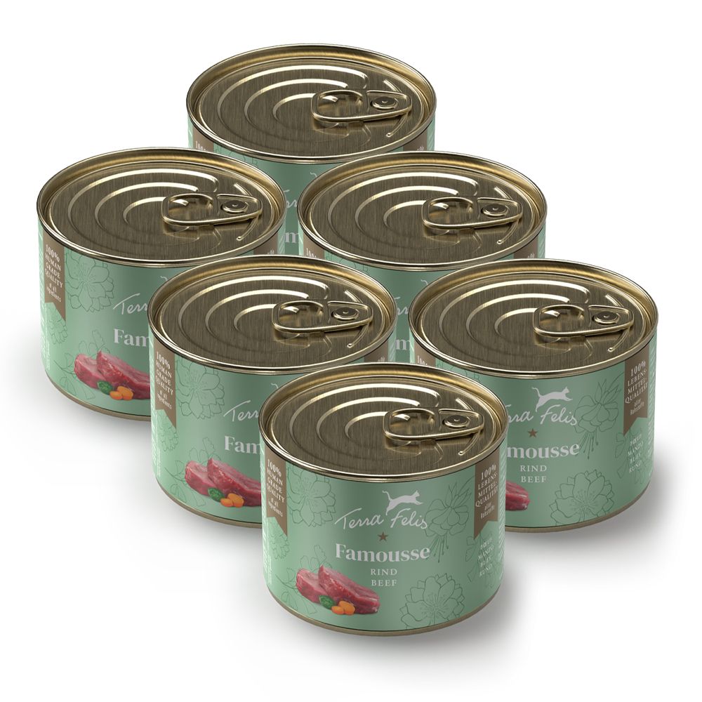 Terra Felis Beef 6 x 200 g