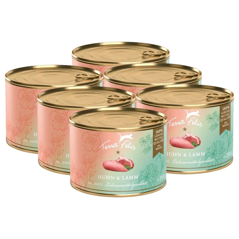 Terra Felis Chicken & Lamb 6 x 200 g