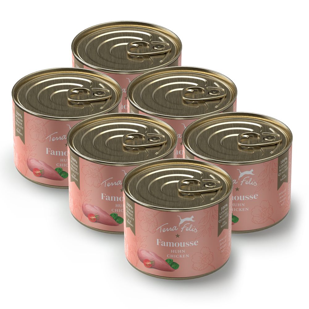 Terra Felis Chicken 6 x 200 g