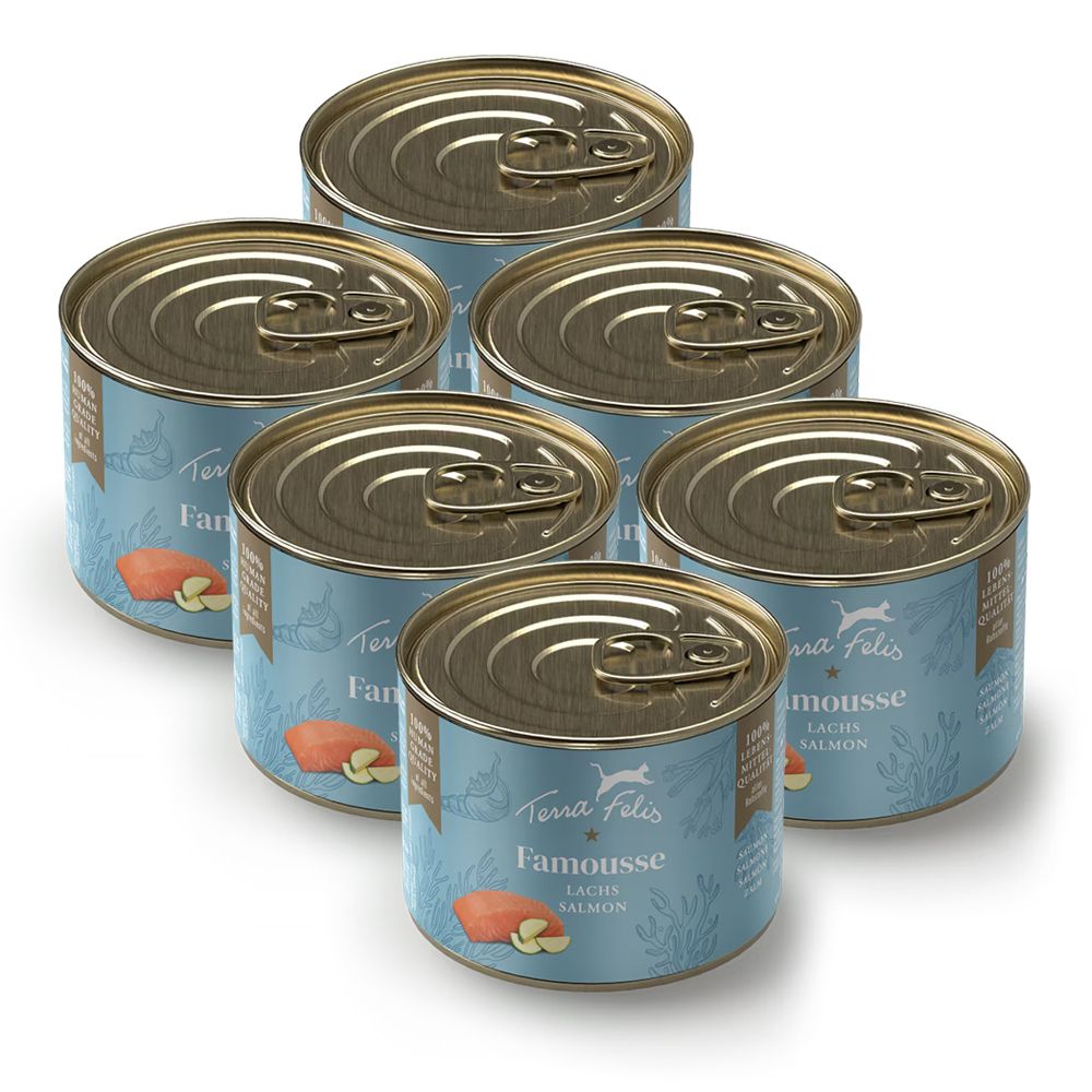Terra Felis Salmon 6 x 200 g