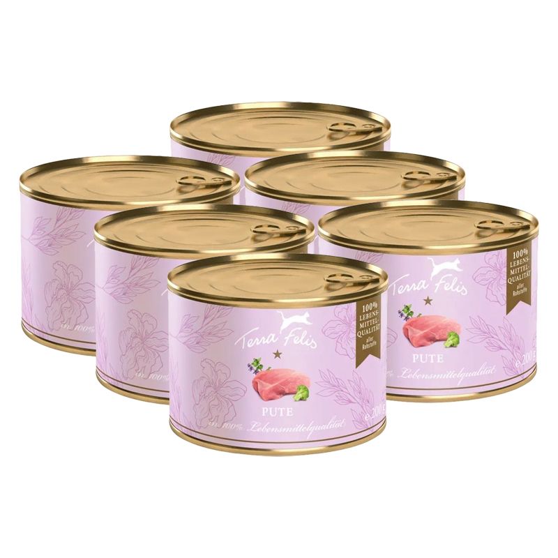 Terra Felis Turkey 6 x 200 g