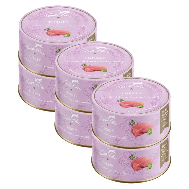 Terra Felis Turkey 6 x 80 g