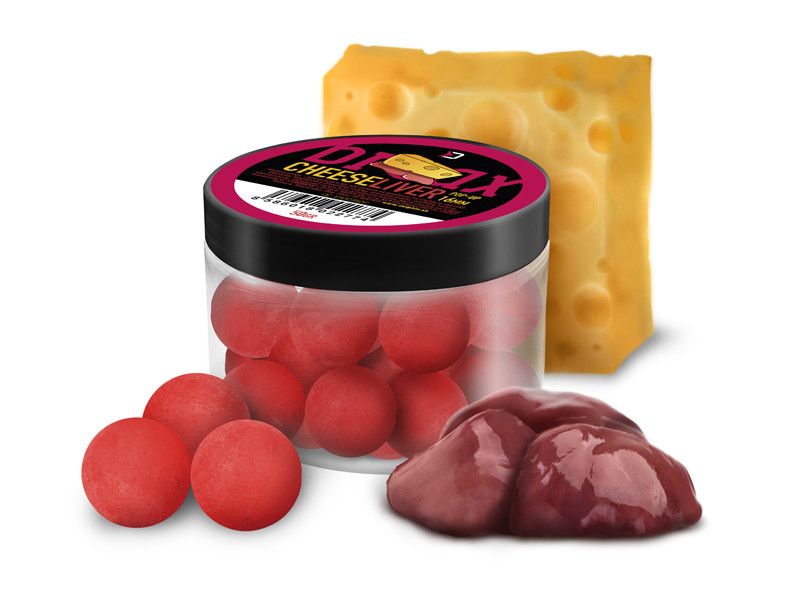 Delphin BreaX POP 16mm/50g Cheese-Liver