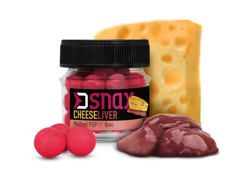 Mamac D SNAX POP 10mm/20g Cheese-Liver