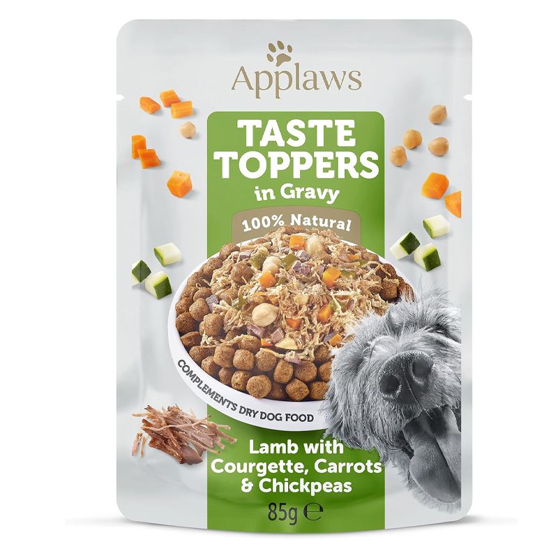 Applaws Dog Taste Toppers in Gravy janjetina, tikvica, mrkva i slanutak 85 g