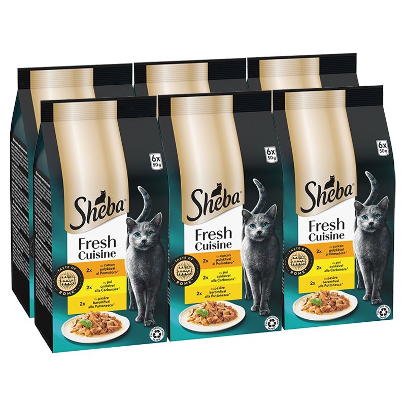 Sheba Fresh Cuisine Okus Rima vrećice u umaku 6 x (6x50 g)