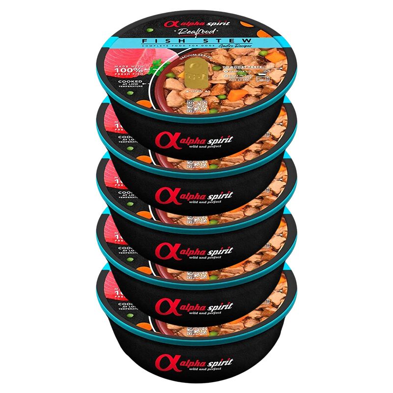 Alpha Spirit Dog Realfood Fish Stew 5 x 280 g