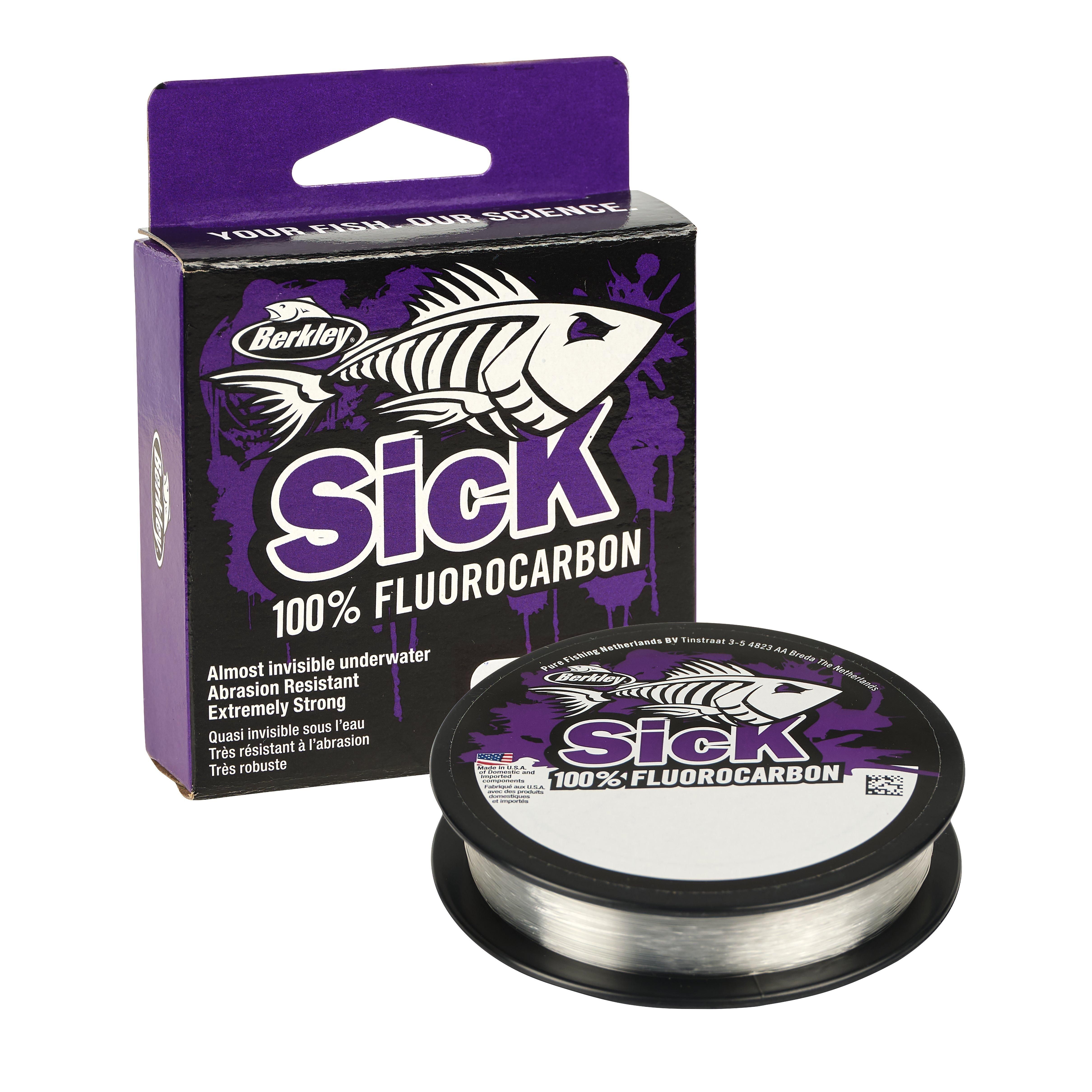 Berkley Sick Fluorocarbon Leader Clear 50m 0.20mm