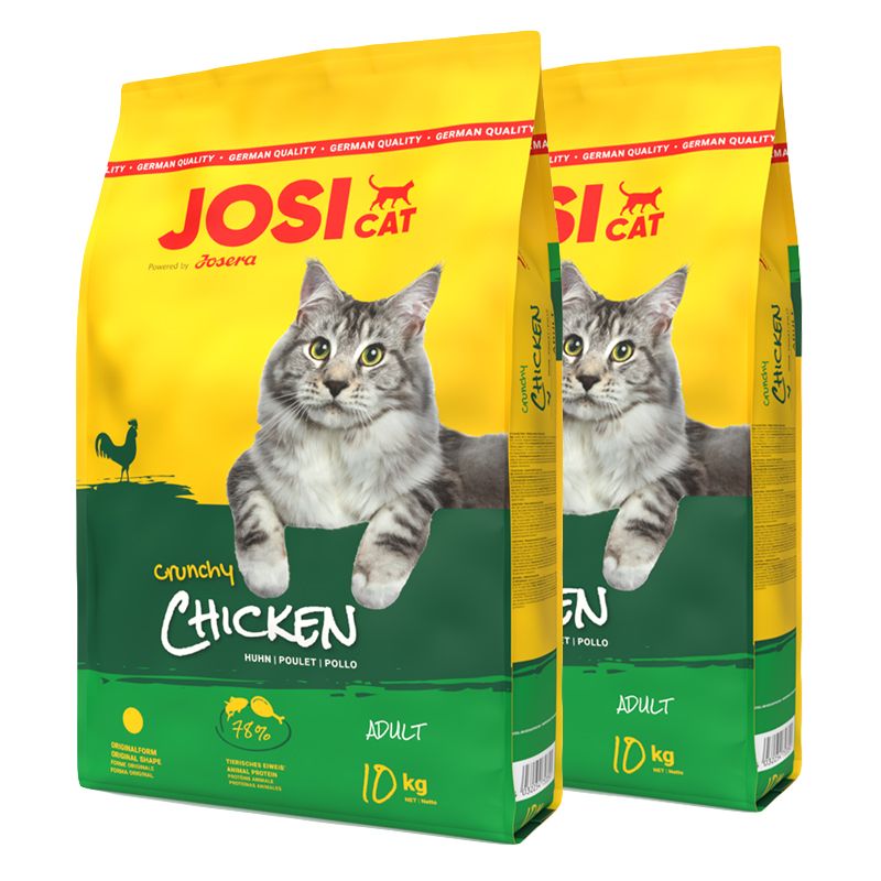 JOSERA JosiCat Crunchy Chicken 2 x 10 kg
