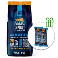 Primal Spirit Pas 70% Divlje Vode morska riba 12 kg + 2 x poslastice BESPLATNO