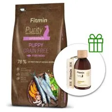 Fitmin Purity Puppy Grain Free Fish 12 kg + Fitmin Purity Ulje od lososa BESPLATNO