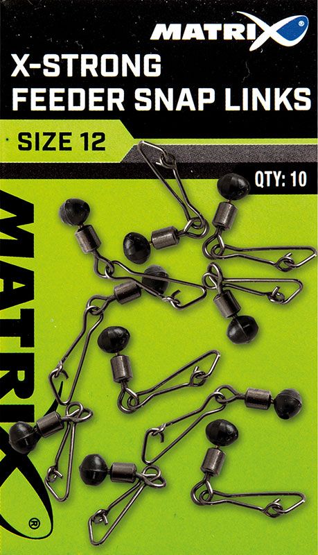 Matrix X-Strong Feeder Snap Link size 10 / 10x