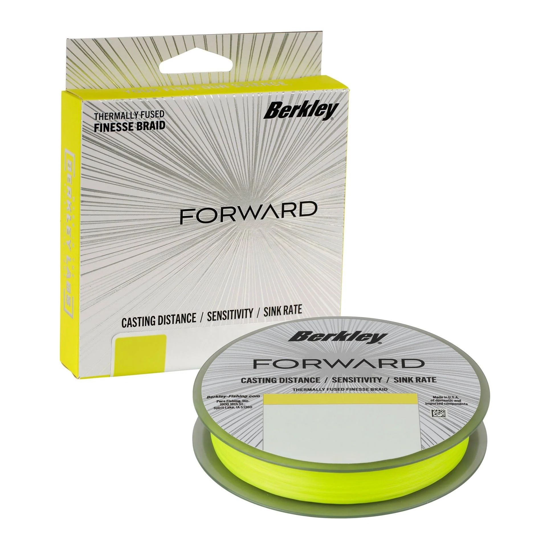 Berkley FORWARD 150m Flame Green - 0.10mm 4,7kg