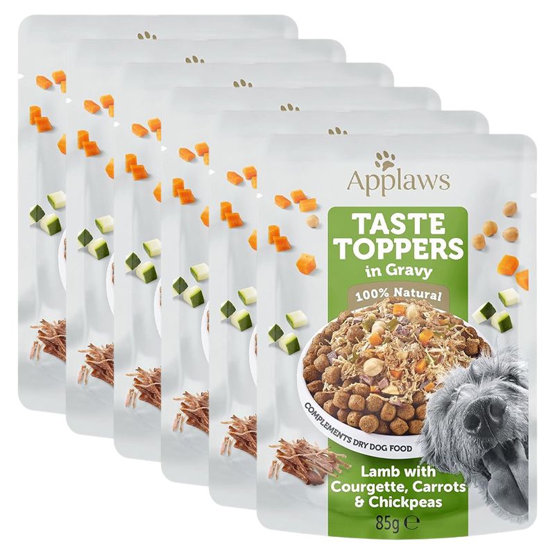 Applaws Dog Taste Toppers in Gravy janjetina, tikvica, mrkva i slanutak 6 x 85 g