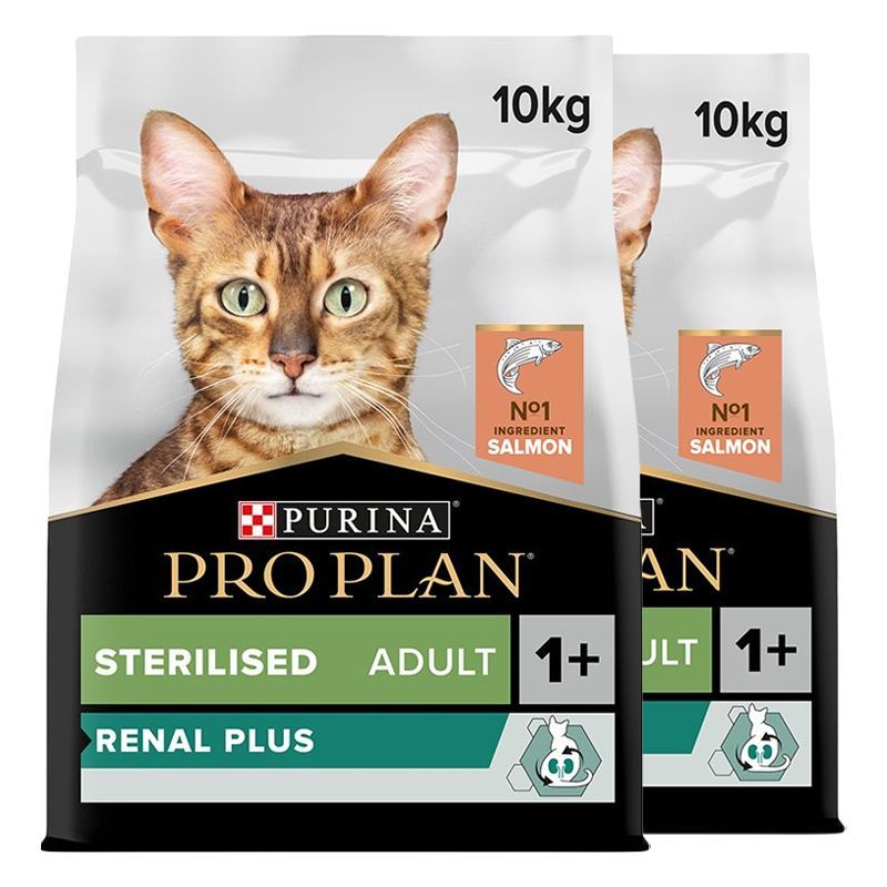 PRO PLAN CAT STERILISED RENAL PLUS losos 2 x 10 kg