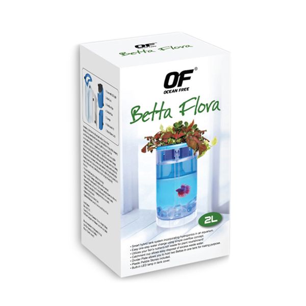 Akvarium OF - Betta Flora 2L - bijelo