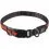 Dog Fantasy USB LED najlonska svjetleća ogrlica S-M narančasta 35-50 cm