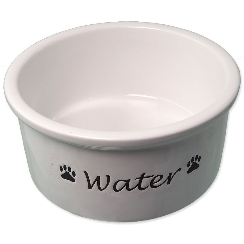 Dog Fantasy Keramička zdjela bijela Water 600 ml