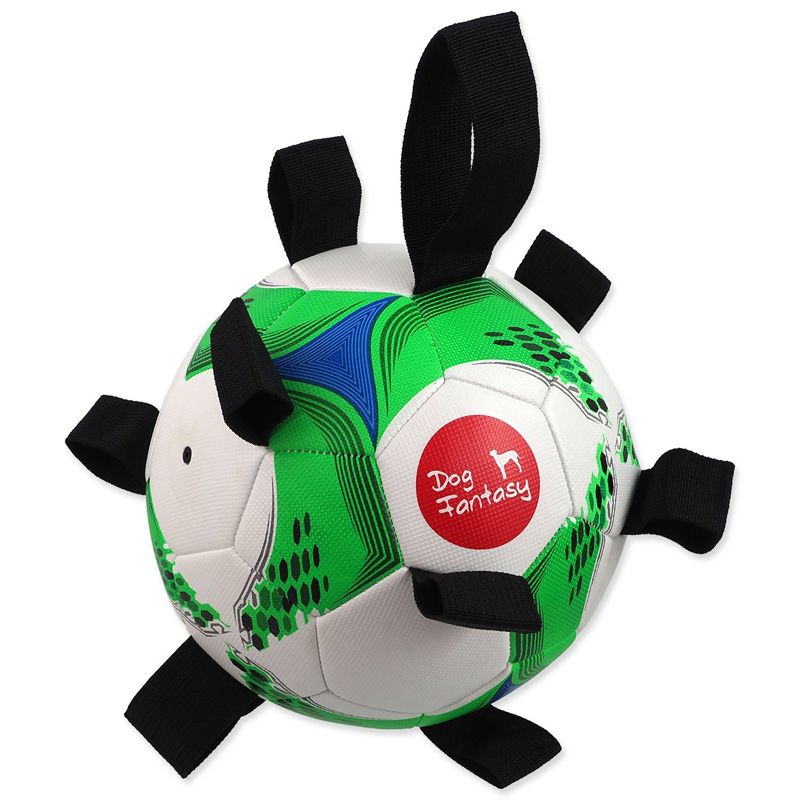 Dog Fantasy Lopta za nogomet s drškama za pse 22 cm