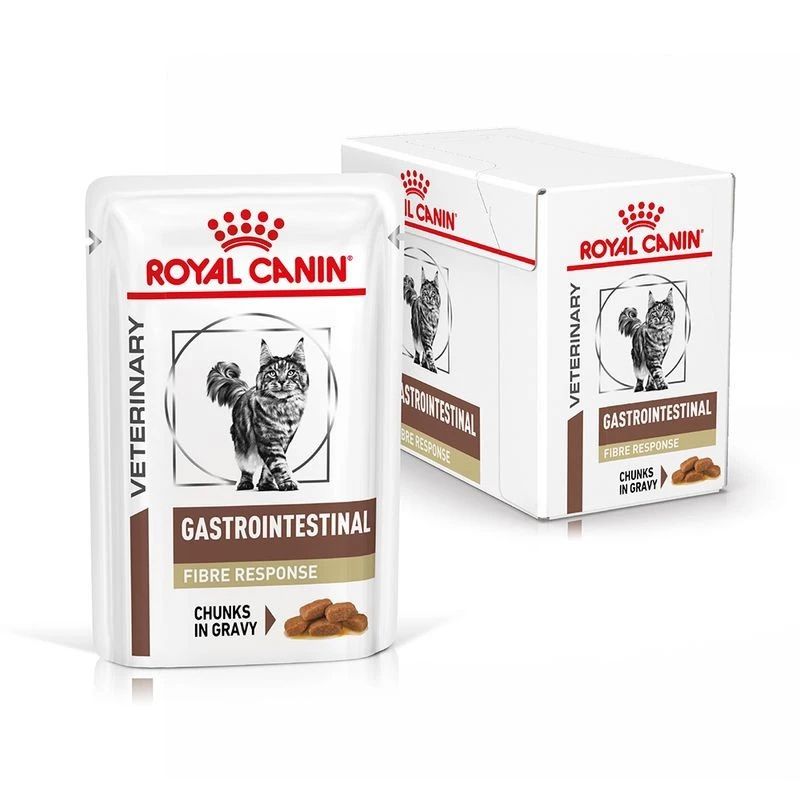 Royal Canin VHN Cat Gastrointestinal Fibre Response Gravy vrečke 12 x 85 g