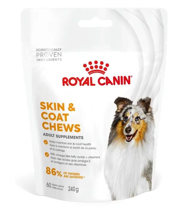 Royal Canin Skin & Coat Chews Adult Supplements 240 g
