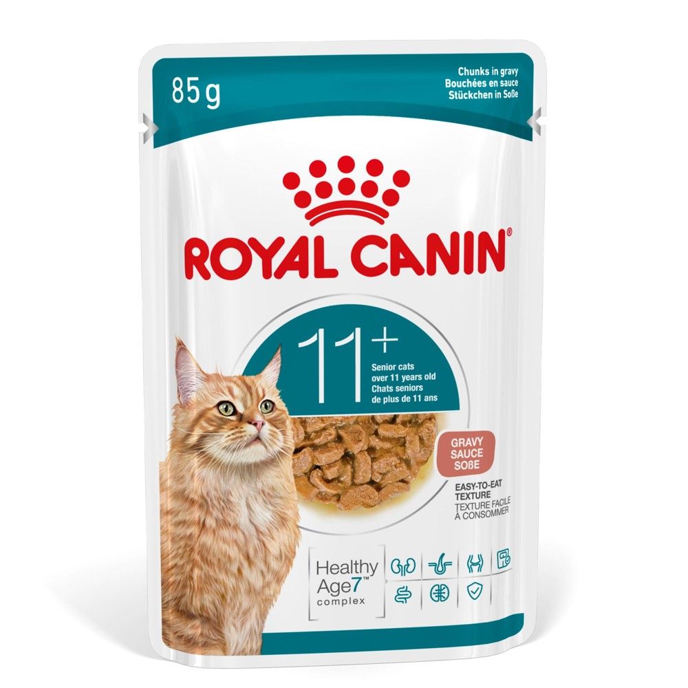 Royal Canin AGEING 11+ Gravy komadići u umaku za starije mačke starije od 11 godina 12 x 85 g