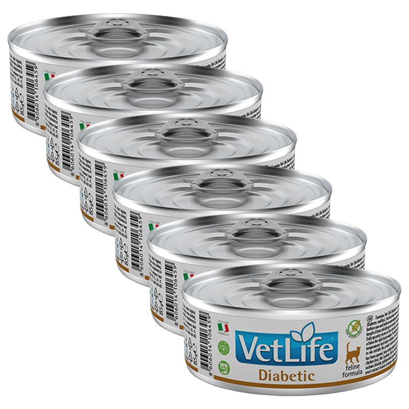 Farmina Vet Life Diabetic Feline 6 x 85 g