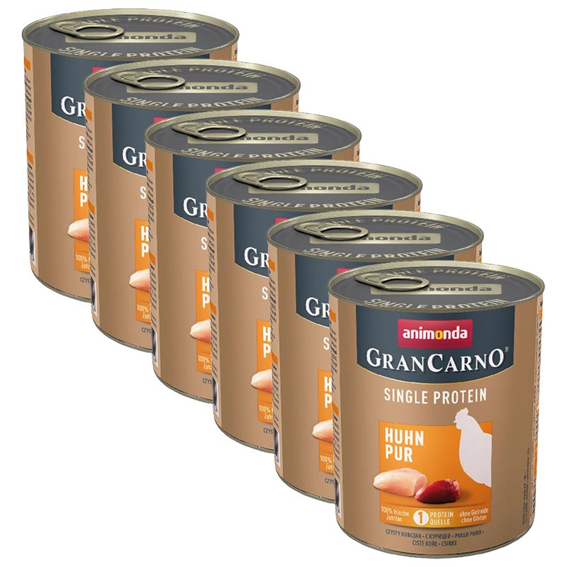 Animonda GranCarno Single Protein - piletina 6 x 800 g