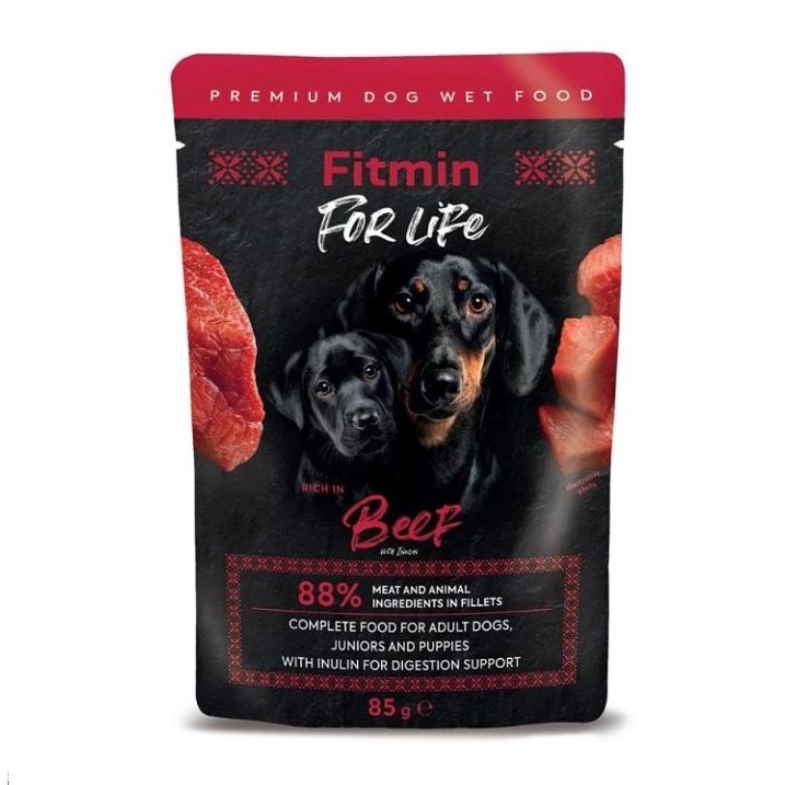 Fitmin For Life hrana s inulinom - govedina 85 g