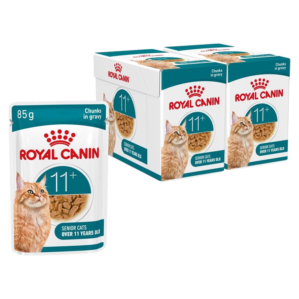 Royal Canin AGEING 11+ Gravy komadići u umaku za starije mačke starije od 11 godina 24 x 85 g