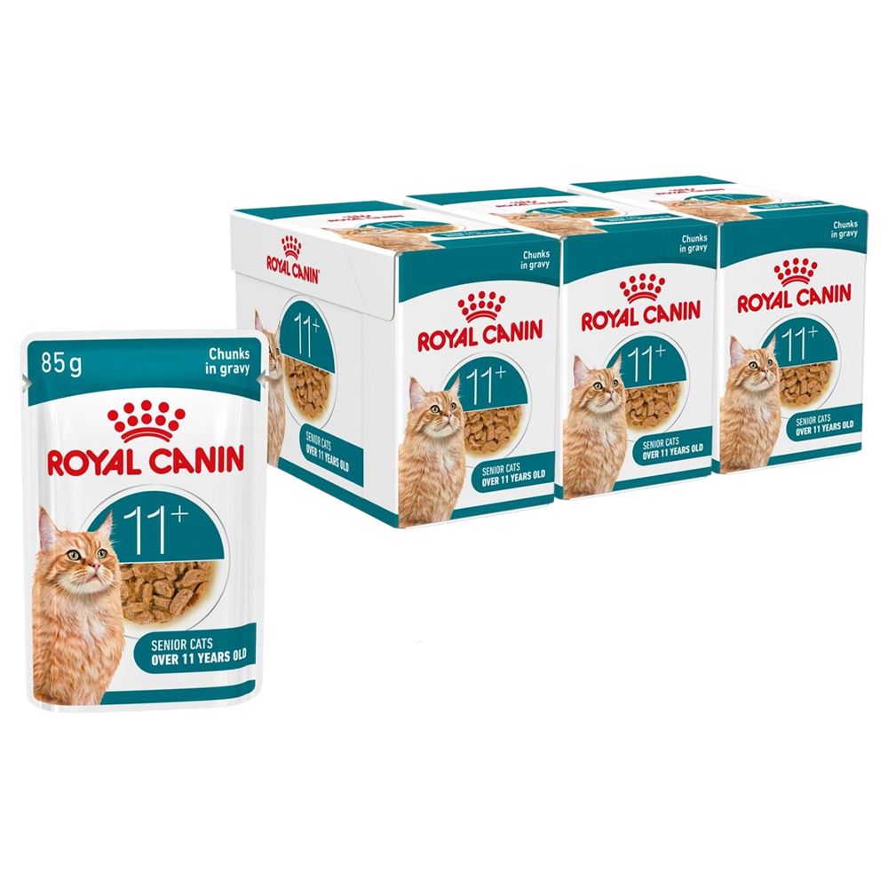 Royal Canin AGEING 11+ Gravy komadići u umaku za starije mačke starije od 11 godina 36 x 85 g