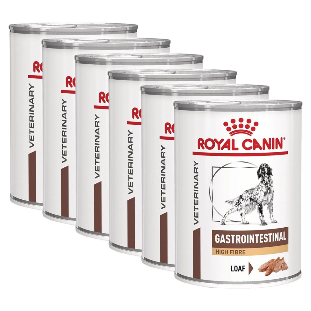 Royal Canin VHN Dog Gastrointestinal High Fibre konzerva 6 x 410 g