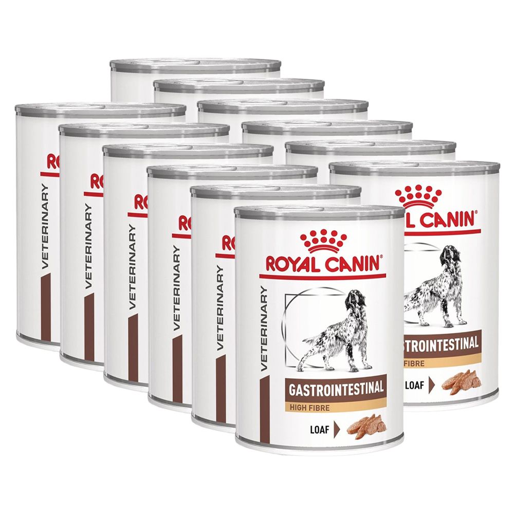 Royal Canin VHN Dog Gastrointestinal High Fibre konzerva 12 x 410 g