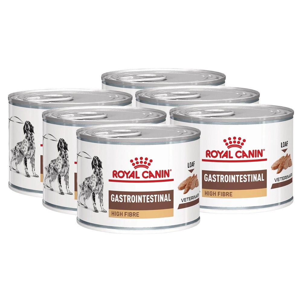 Royal Canin VHN Dog Gastrointestinal High Fibre konzerva 6 x 200 g