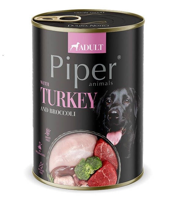 Konzerva Piper Adult puretina i brokula 400 g