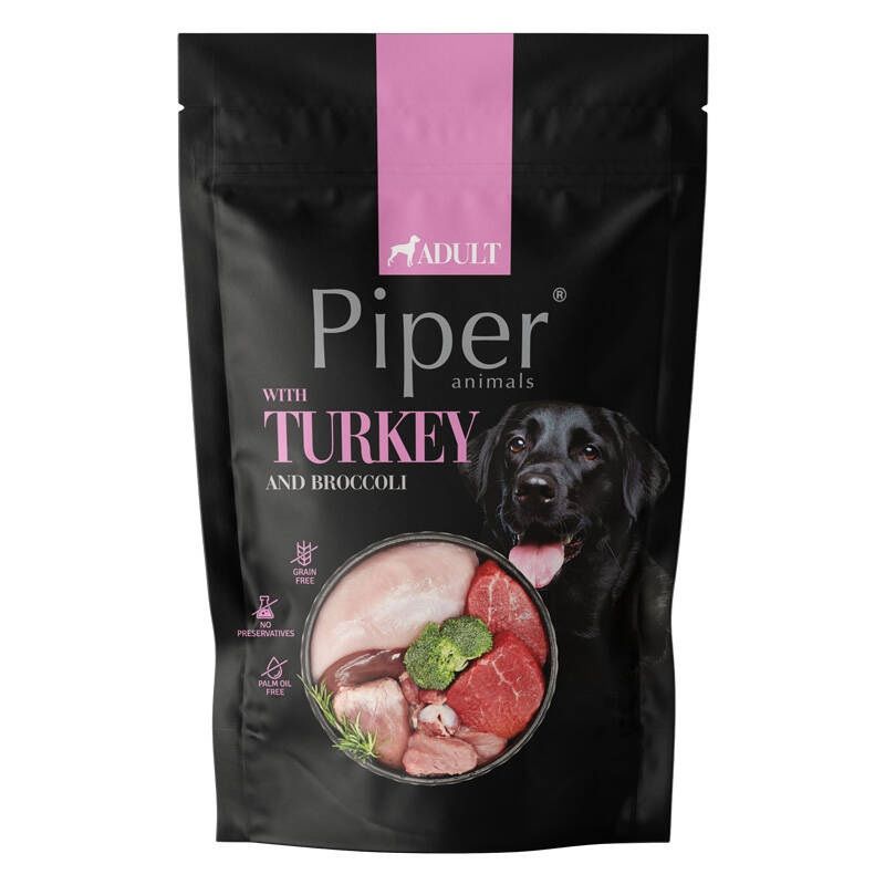 Vrečka Piper Adult pureće meso i brokula 500 g