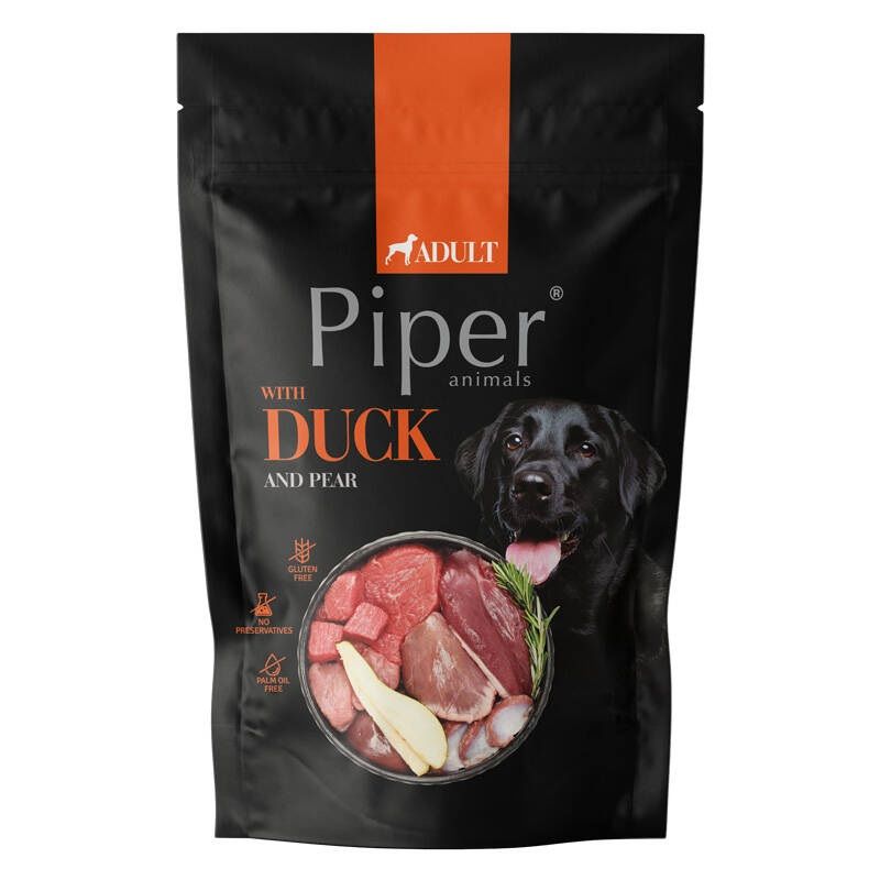 Vrečka Piper Adult patka i kruška 500 g