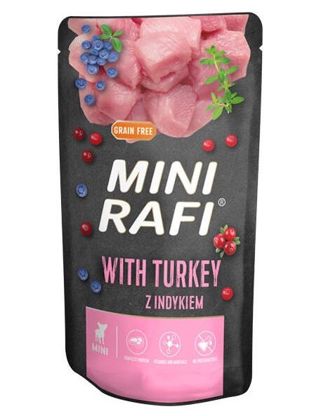 Rafi Adult Mini GF with Turkey 150 g