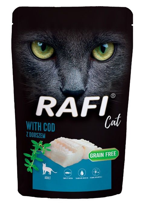 Rafi Cat Adult Paté with Cod 100 g