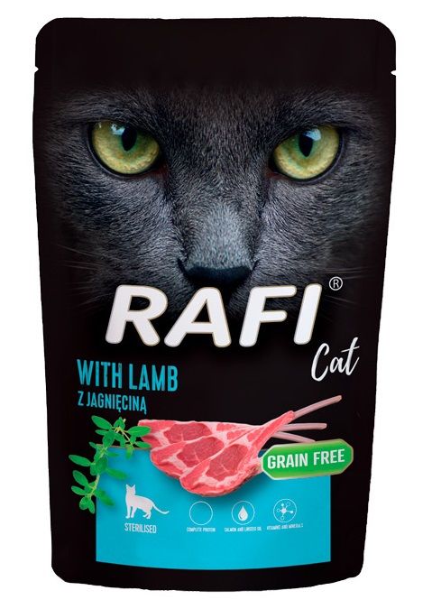 Rafi Cat Sterilised Paté with Lamb 100 g