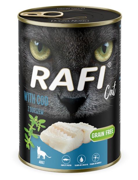 Rafi Cat Adult Paté with Cod 400 g