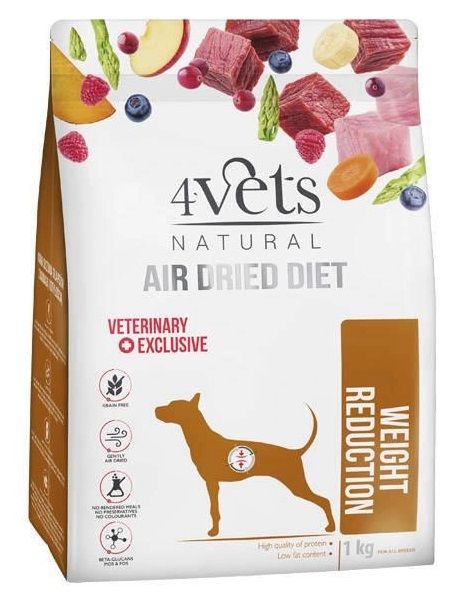 4Vets Natural Dog Veterinary Exclusive WEIGHT REDUCTION 1 kg