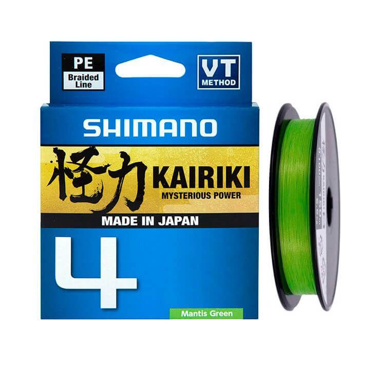Shimano Kairiki 4 150m/0.06mm/4.4kg Mantis Green