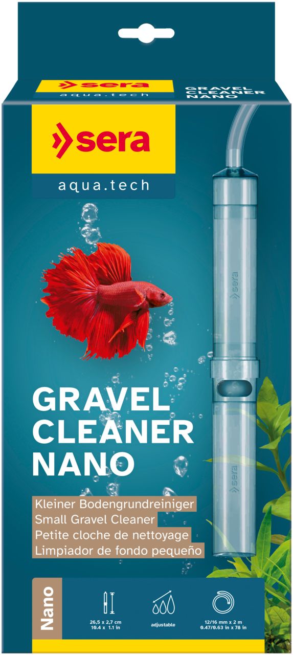 sera odkašljivač Gravel Cleaner Nano