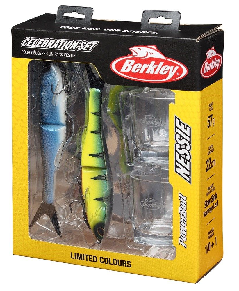 Berkley Swigs For Bigs Gift Pack 2x Nessie 22cm