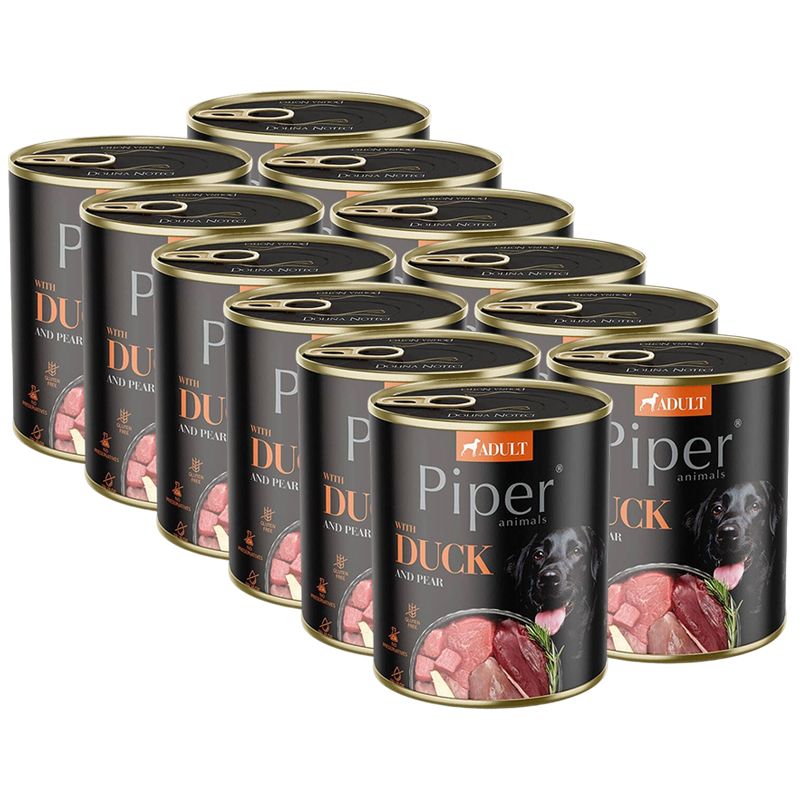 Konzerva Piper Adult patka i kruška 12 x 800 g