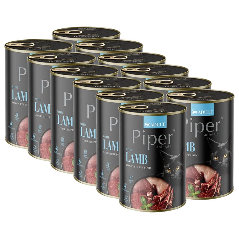 Konzerva Piper Cat Adult s janjetinom 12 x 400 g