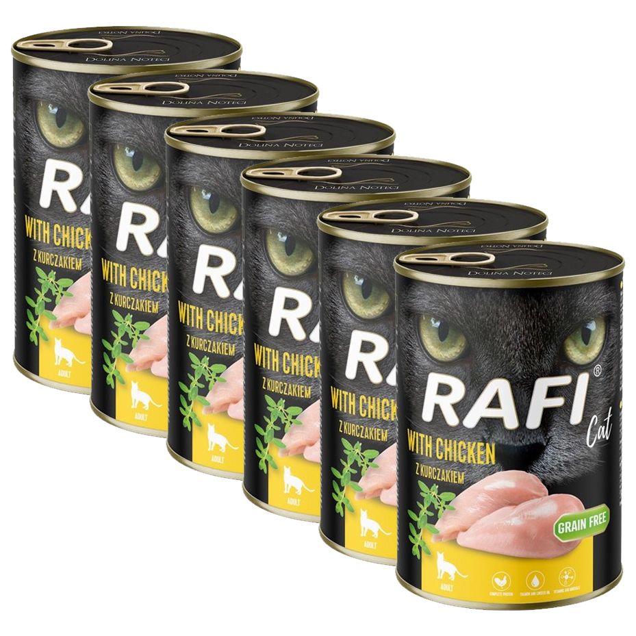 Rafi Cat Adult Paté with Chicken 6 x 400 g