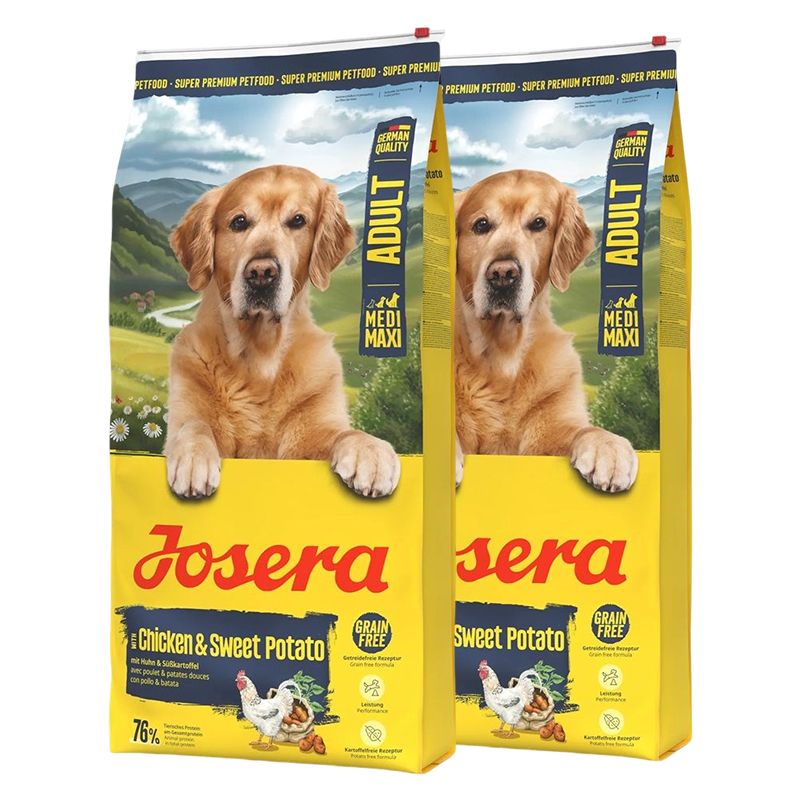 JOSERA Adult Medium/Maxi Chicken & Sweet Potato 2 x 12,5 kg