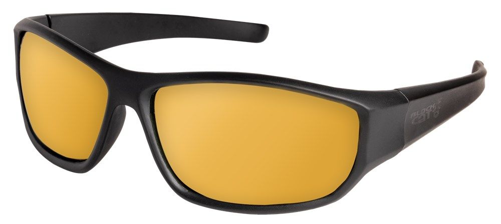 Black Cat Sunglasses Polarised Wrap